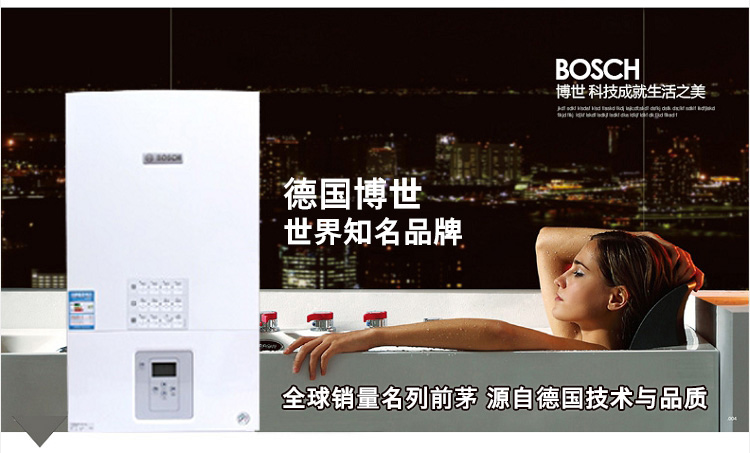 博世（BOSCH）原装进口新欧洲之星24kw采暖热水壁(图1)