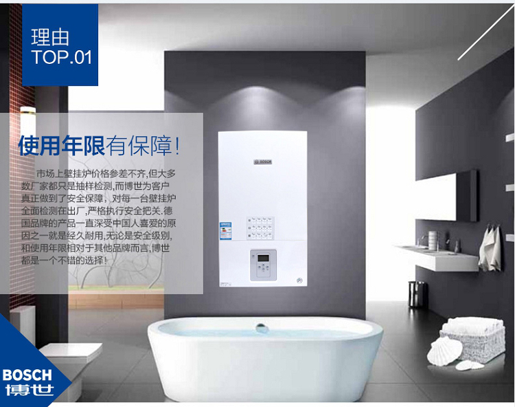博世（BOSCH）原装进口新欧洲之星24kw采暖热水壁(图9)