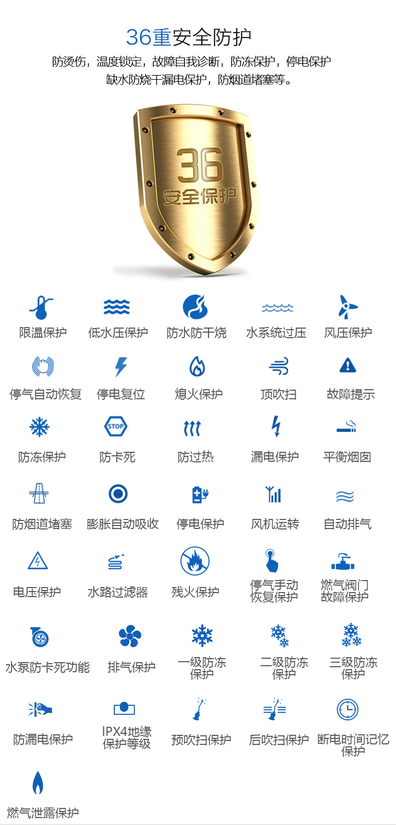  小松鼠燃气壁挂炉24KW智能编程SP24-B5(图5)