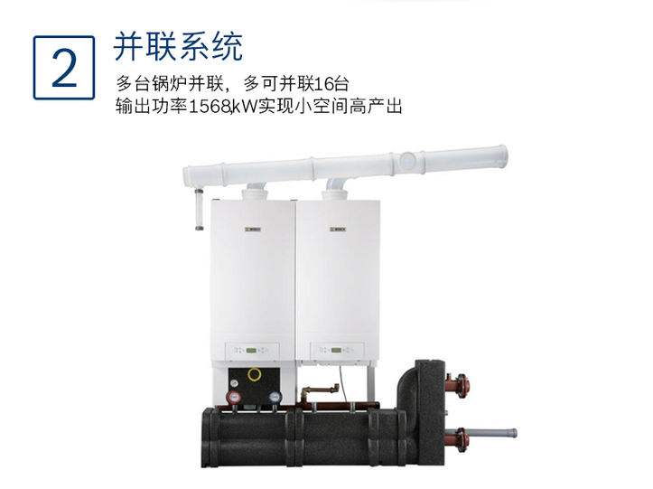 德国博世欧洲至臻65kw冷凝燃气采暖壁挂炉(图6)