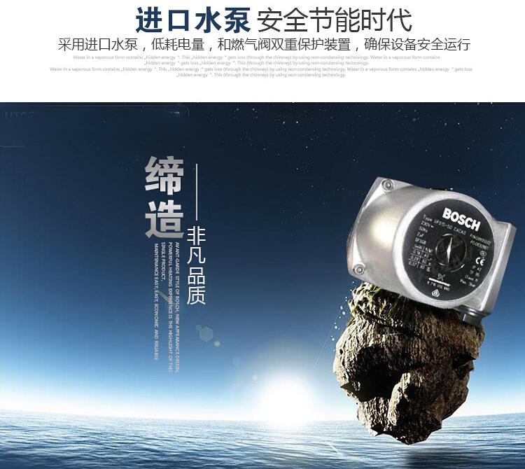 博世欧洲精英MINI 16kw采暖热水两用壁挂炉(图15)