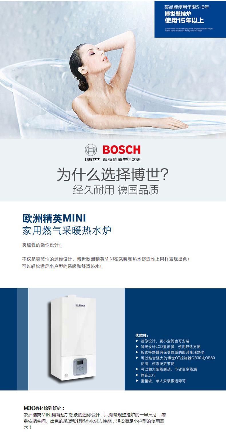 德国博世小锅炉/博世mini系列详解