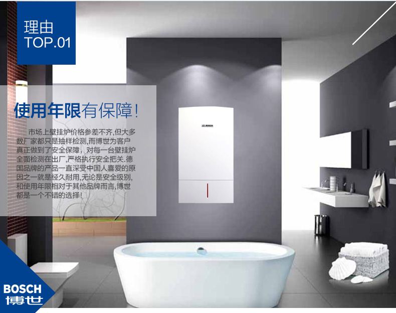 博世BOSCH壁挂炉原装进口欧洲之星24kw两用型(图11)