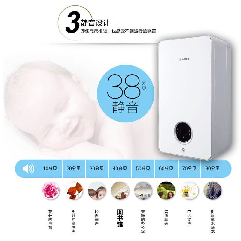 博世盖世7000壁挂炉28千瓦采暖热水两用锅炉(图17)