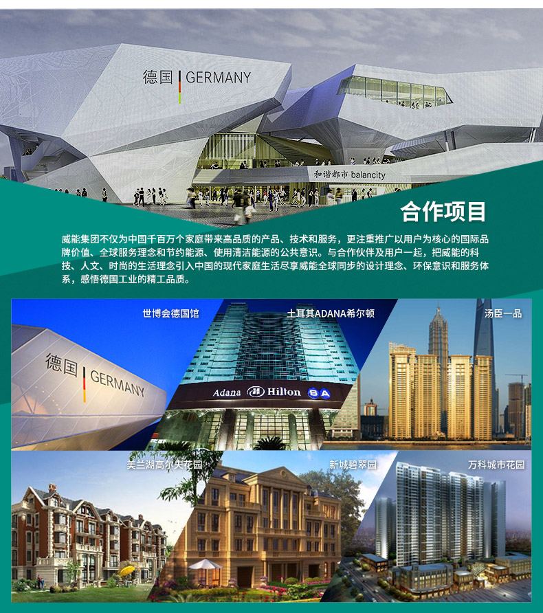 威能原装进口冷凝壁挂炉30kw采暖热水两用炉(图3)