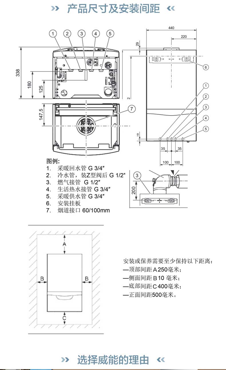 德国威能原装进口豪华28kw采暖热水壁挂炉(图22)