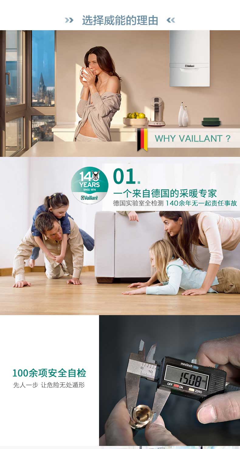 德国威能原装进口20kw采暖热水两用壁挂炉(图8)