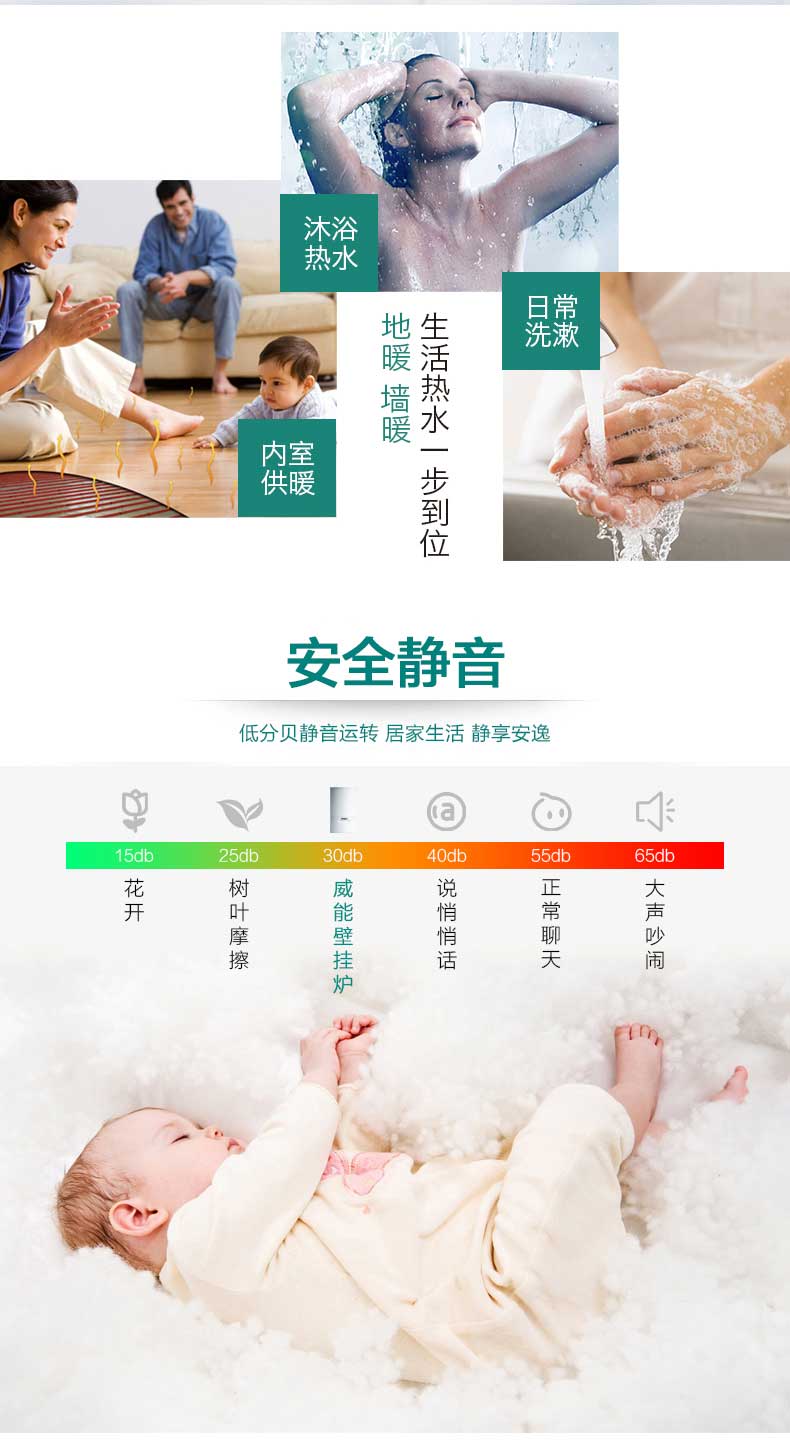 德国威能原装进口20kw采暖热水两用壁挂炉(图5)