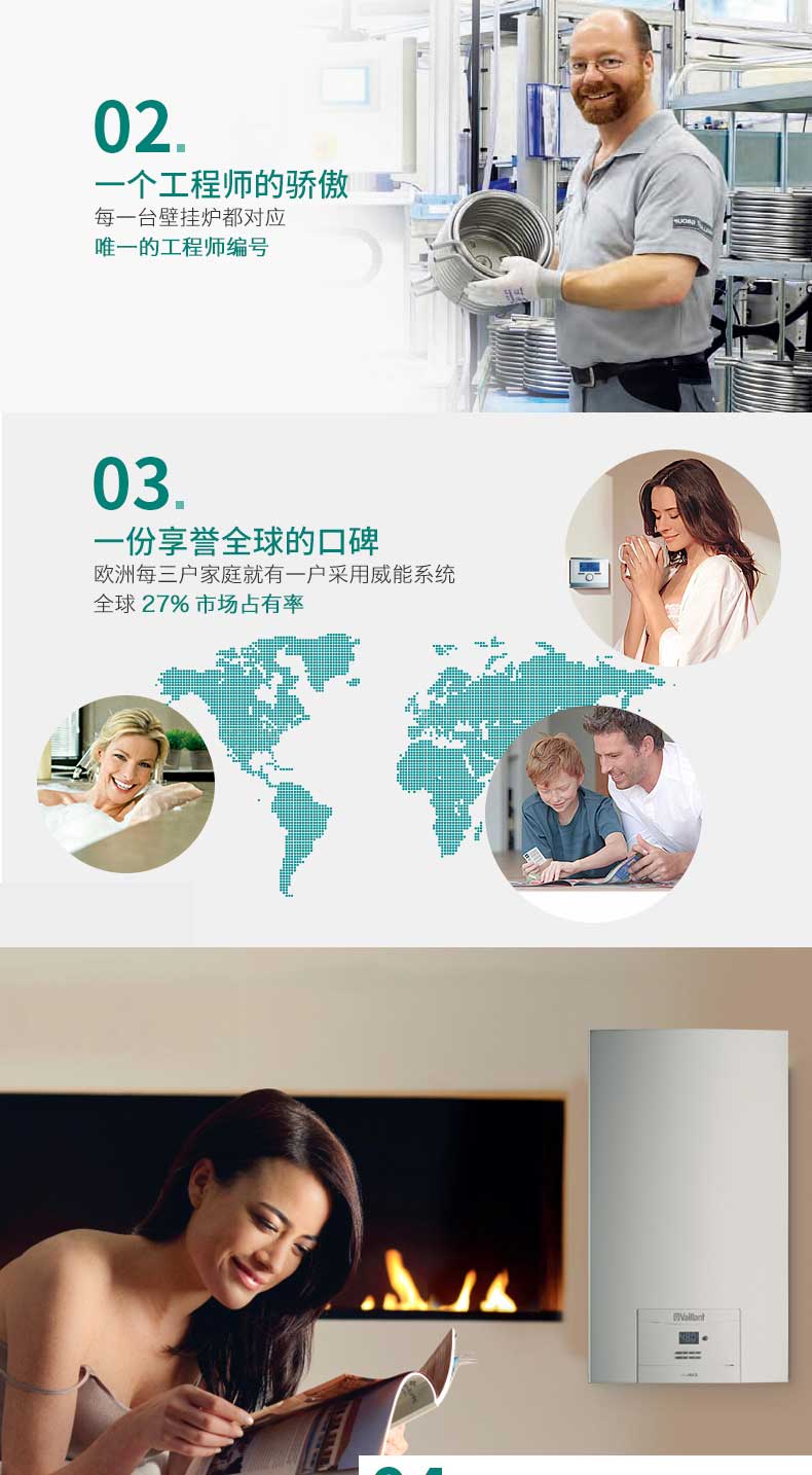 威能国内组装28kw采暖热水两用壁挂炉(图11)