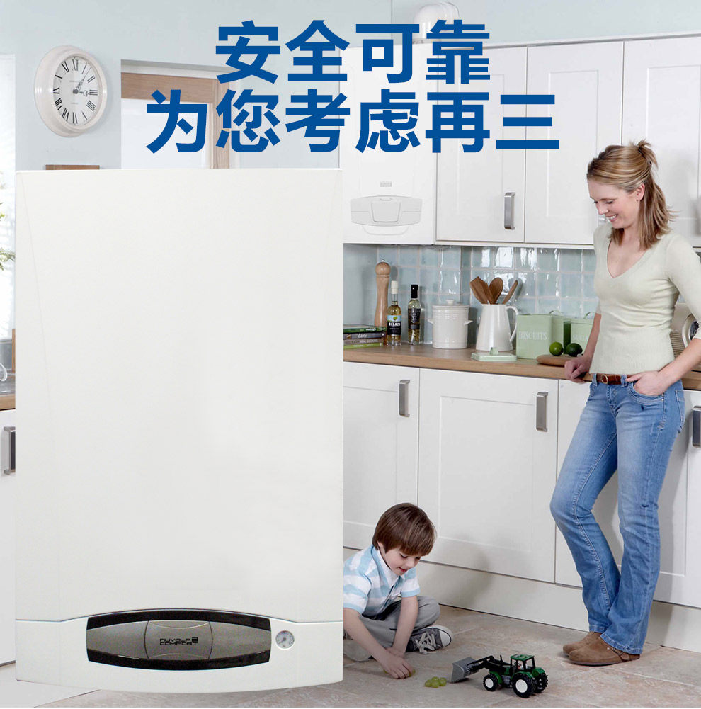 八喜内置60升储水罐28kw两用燃气壁挂炉(图10)