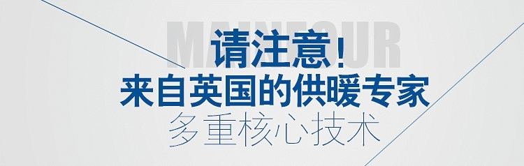 八喜壁挂炉ECO3依口系列24kw采暖热水两用锅炉(图9)