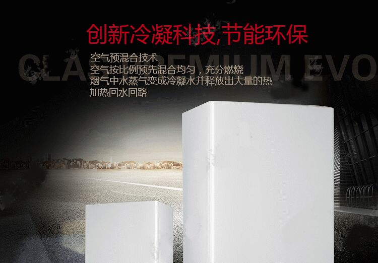 阿里斯顿壁挂炉冷凝30kw采暖热水两用锅炉(图9)