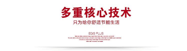 阿里斯顿逸豪华EGIS PLUS(18KW)采暖热水两用壁挂炉特点