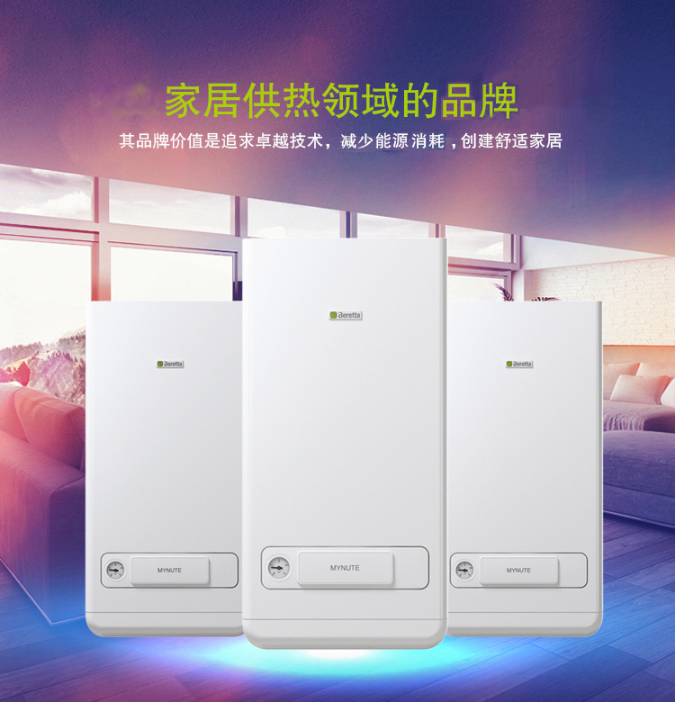 贝雷塔新诺曼Mynute N 28kw原装进口燃气壁挂炉(图3)