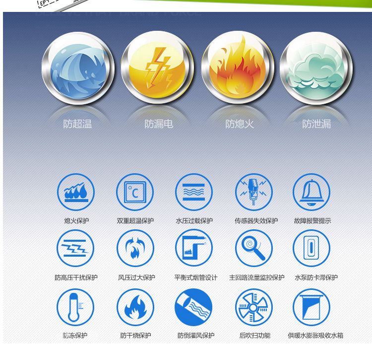 Beretta贝雷塔俏24kw采暖热水两用壁挂炉(图12)