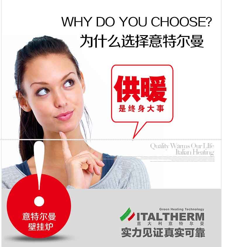 意特尔曼壁挂炉 意特系列原装进口28kw两用炉(图5)